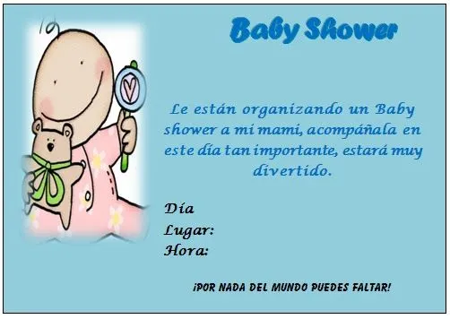 A mi manera: Baby shower para mami