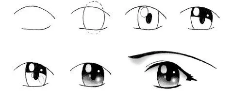 Dibujo Manga: El cuerpo humano en el anime. Estructura, ojos ...