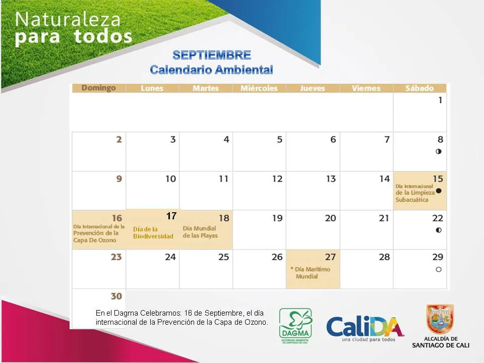 09.Calendario Ambiental - Septiembre 2012
