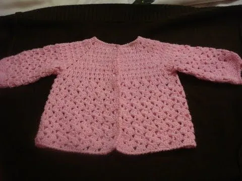 Tutorial ropa tejida para bebé chambritas a crochet parte 3 de 3 ...