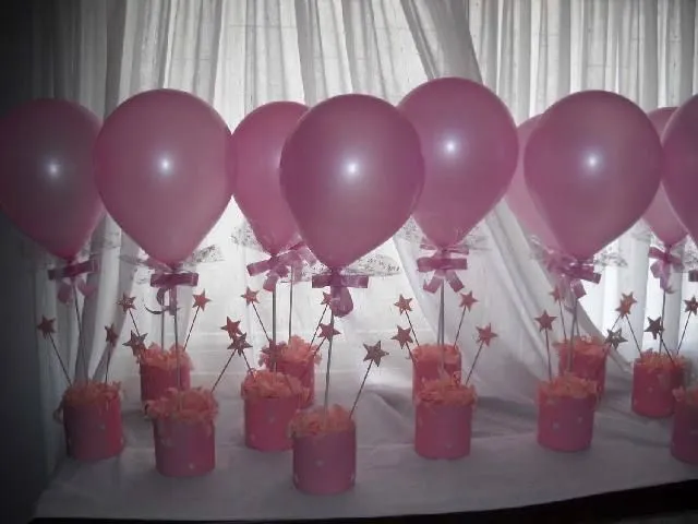 10 Bellos recuerdos para baby shower con globos | Recuerdos para ...