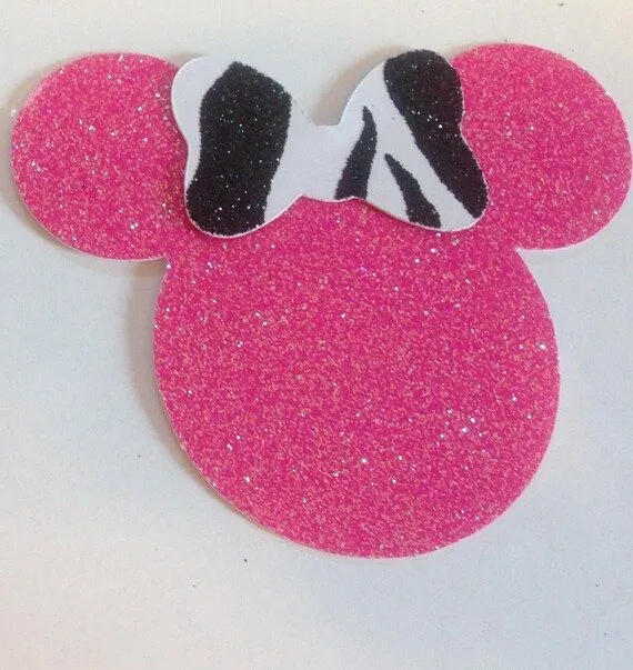 10 5 Cabeza de Minnie Mouse siluetas recortes por LeslisDesigns