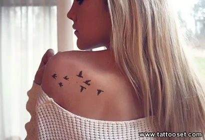 10 diseños de tatuajes de pájaros para mujeres ~ Fotos de Tatuajes