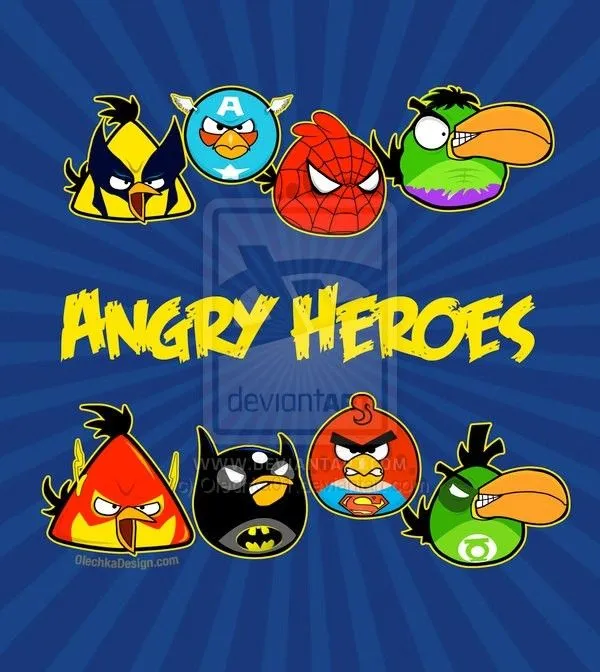 10 Hermosas de imágenes de Angry Birds | Pixelco