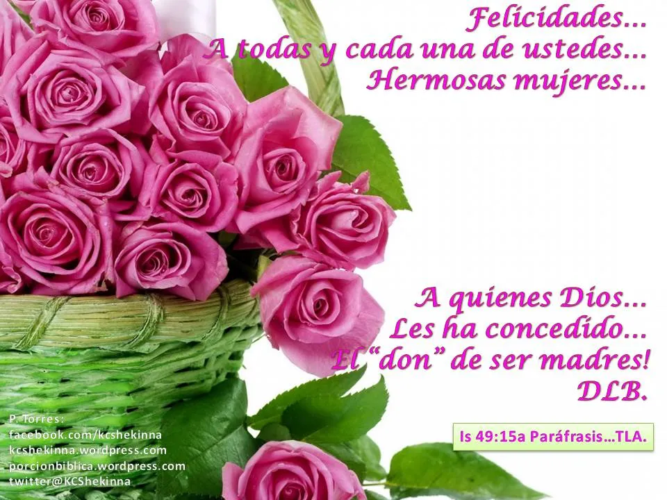 10 DE MAYO… DÍA DE LAS MADRES | Citas Bíblicas 10 DE MAYO… DÍA DE LAS MADRES | Citas Bíblicas