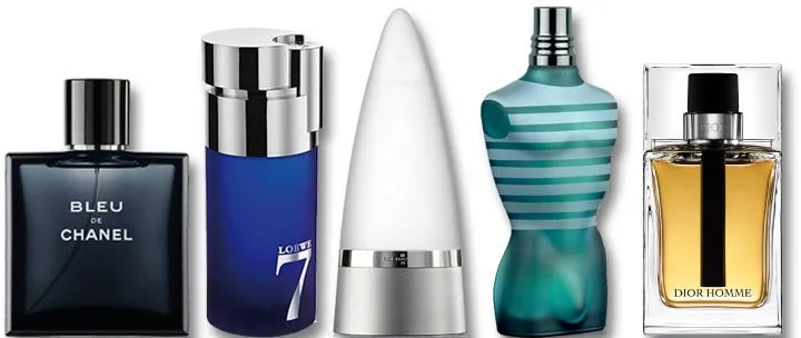 10 Perfumes de Hombre Más Vendidos en 2015 en España
