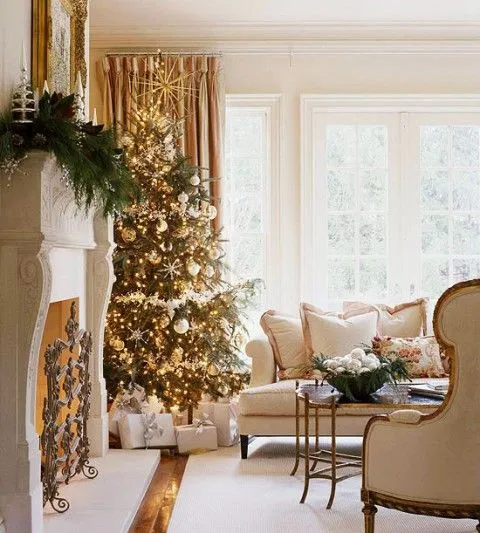 10 propuestas para tu sala en Navidad - Decoracion