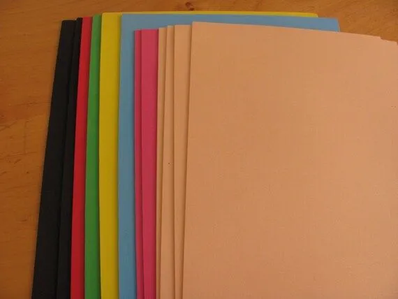 100 any COLOR eva foam crafter foam for fofuchas by mexicanissima