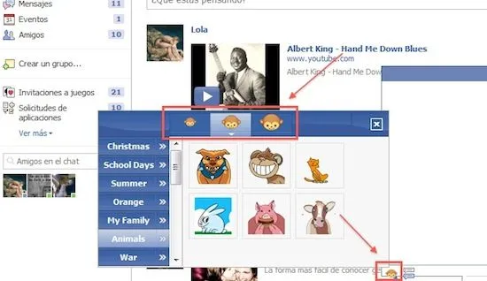 1000 emoticones divertidos para usar en el chat de Facebook sobre ...