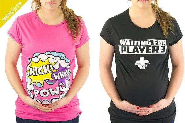 1001 CAMISETAS | | Camisetas divertidas para embarazadas