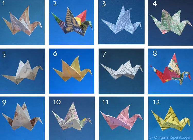 12 clases de papel para plegar pájaros de origami ¿cuál es el mejor?