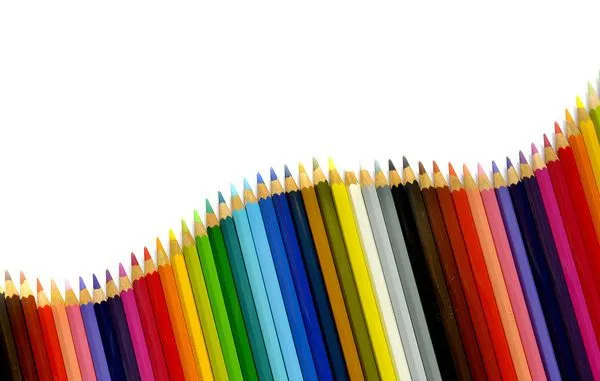 12 color natural de madera lápices de colores-Lápices de Colores ...