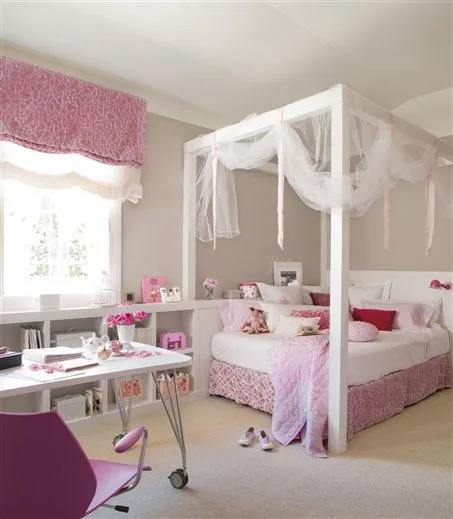 12 habitaciones de princesa · ElMueble.com · Niños