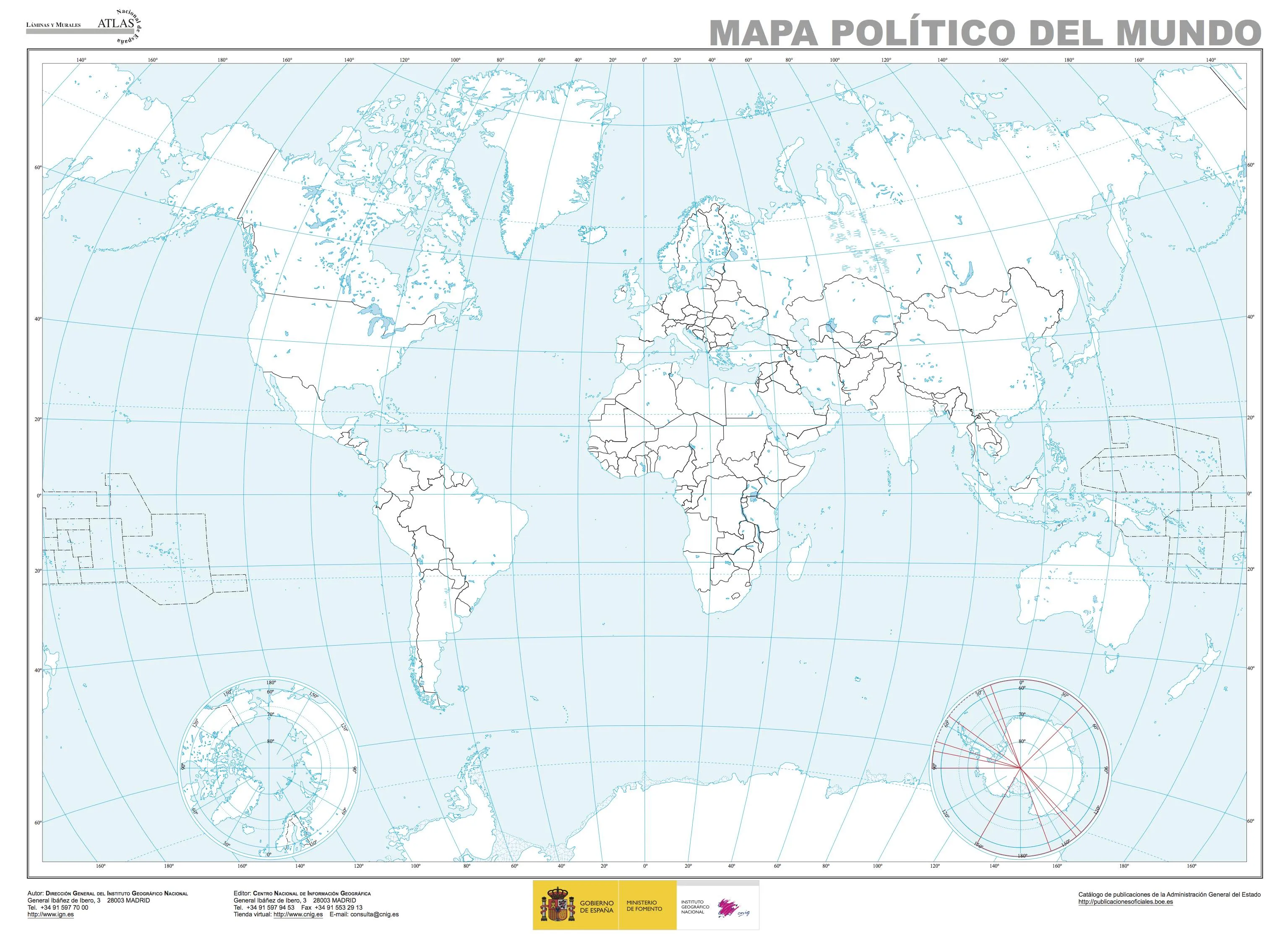 1.2 Mapa Político del Mundo | Hola Mundo