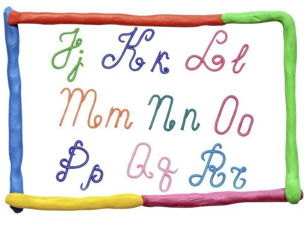 El abecedario mayusculas en letra cursiva - Imagui