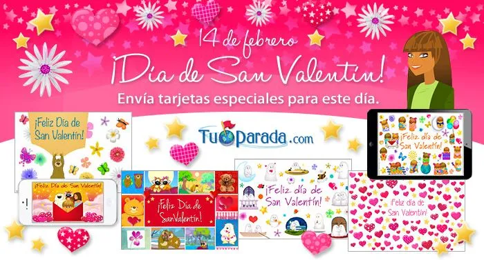 14 de febrero, Día de San Valentín: Tarjetas y mensajes especiales ...