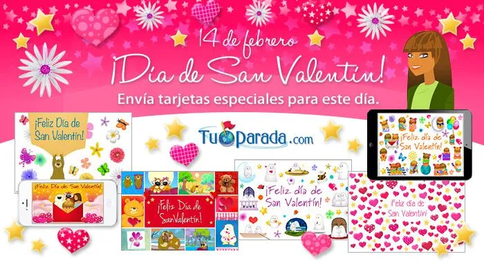 14 de febrero, Día de San Valentín: Tarjetas y mensajes especiales ... 14 de febrero, Día de San Valentín: Tarjetas y mensajes especiales ...