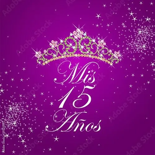 MIS 15 AÑOS" Stock image and royalty-free vector files on Fotolia ...