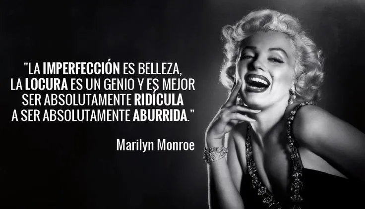 15 frases de la provocadora e inmortal Marilyn Monroe | cabronas y ...
