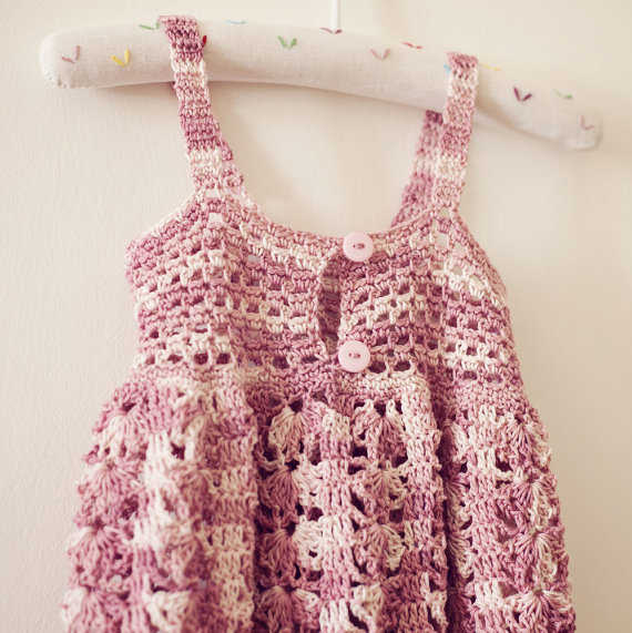 15 Hermosos niños Crochet patrones vestido para comprar en línea |