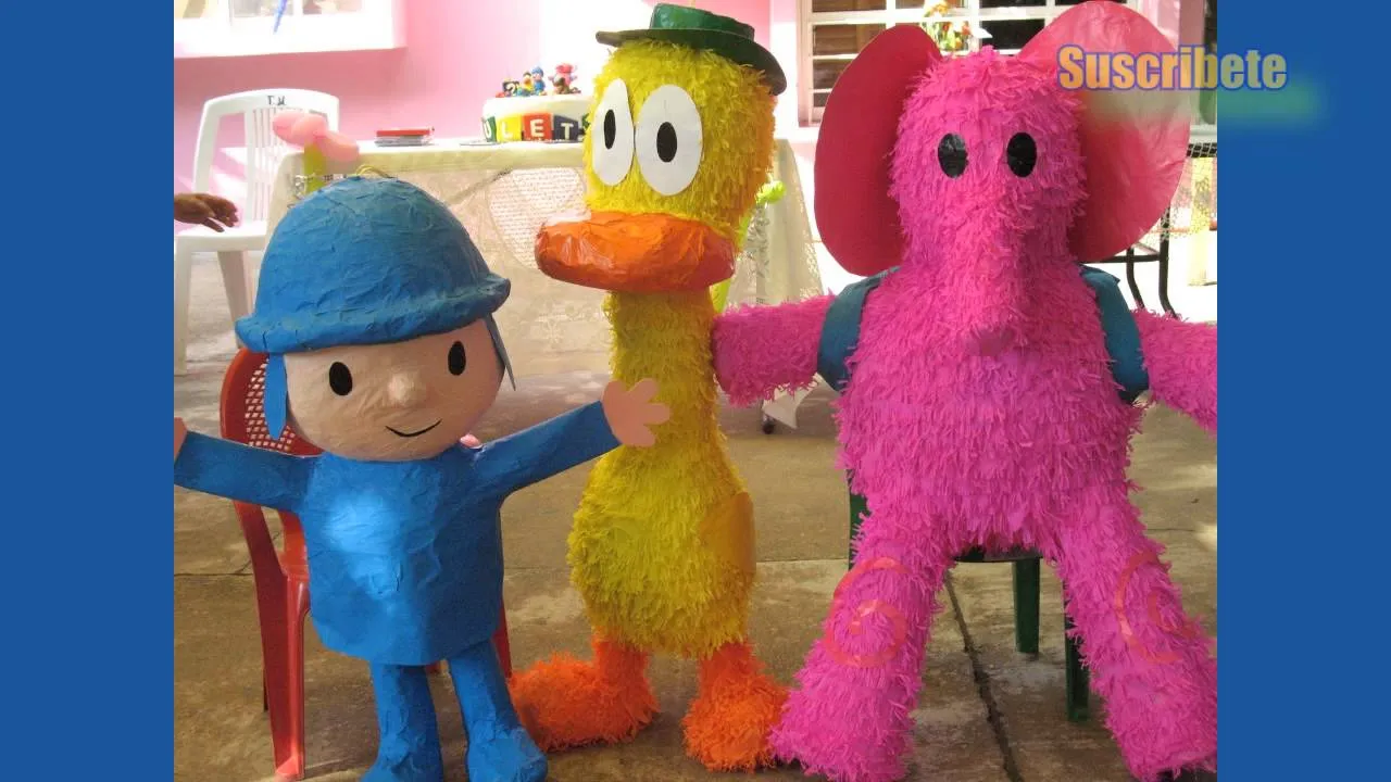 15 Ideas De Como Hacer Piñatas De Pocoyo - YouTube