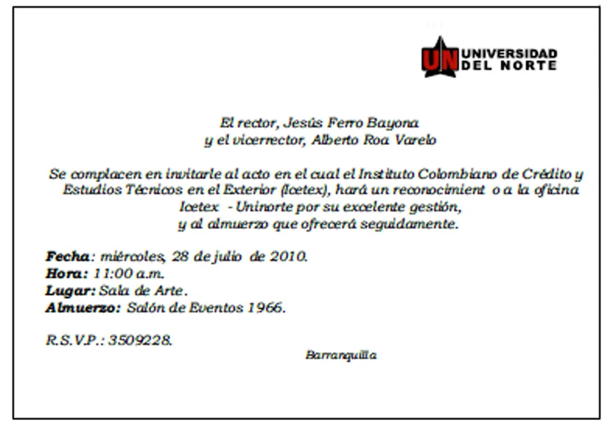 15. Modelos invitaciones. - Protocolo &; Etiqueta 15. Modelos invitaciones. - Protocolo &; Etiqueta