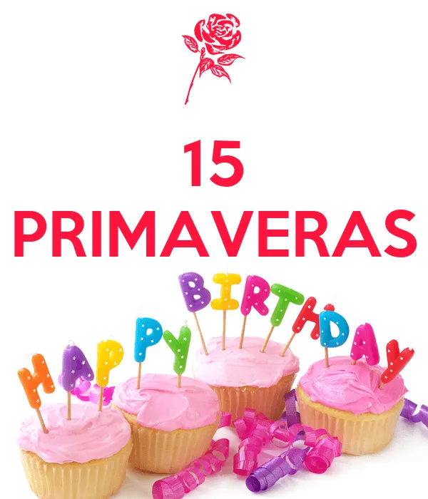 15 PRIMAVERAS - KEEP CALM AND CARRY ON Image Generator