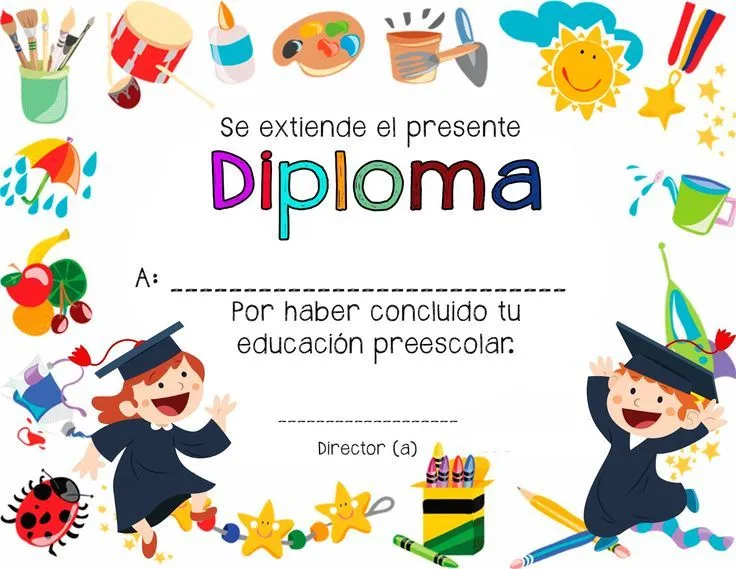17 Best ideas about Diplomas Para Niños on Pinterest | Diplomas ...