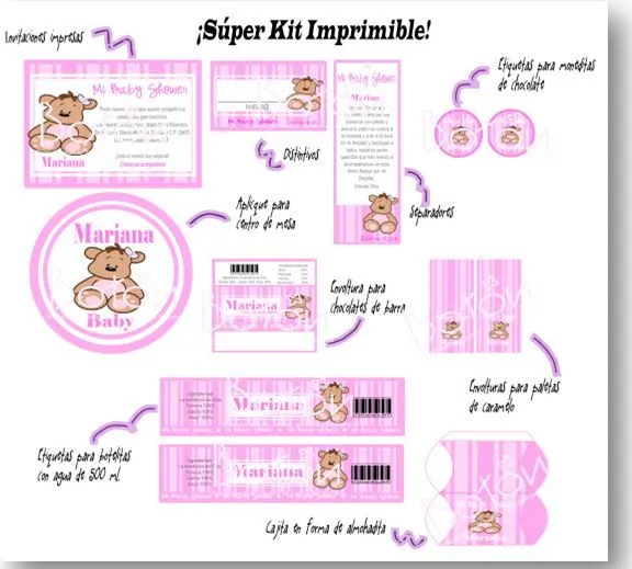 17 beste ideeën over Tarjetitas Para Baby Shower op Pinterest ...
