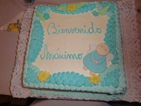17 lindos pasteles para un baby shower de niño
