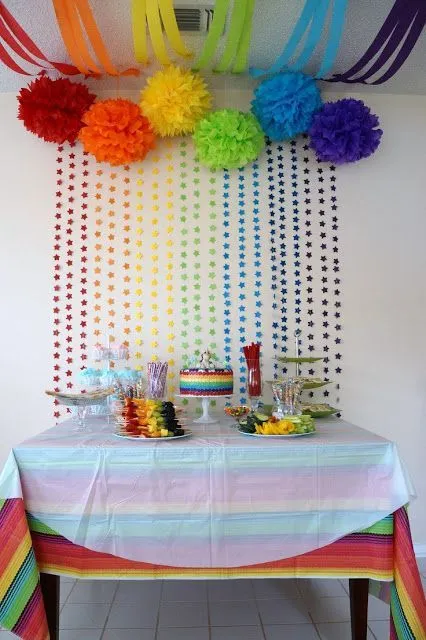Fiestas Infantiles: Arcoíris | | fiestas infantiles | Pinterest ...