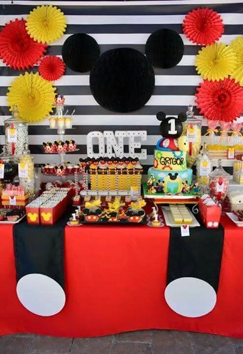 17 mejores ideas sobre Decoraciones De Mickey Mouse en Pinterest ...