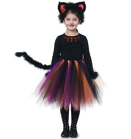 Disfraz de gato negro para niñas Disfraz de gato negro para niñas ...