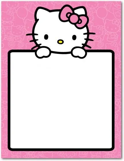 17 mejores ideas sobre Invitaciones De Hello Kitty en Pinterest ...