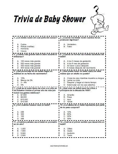 17 mejores ideas sobre Juego Para Baby Shower en Pinterest ...