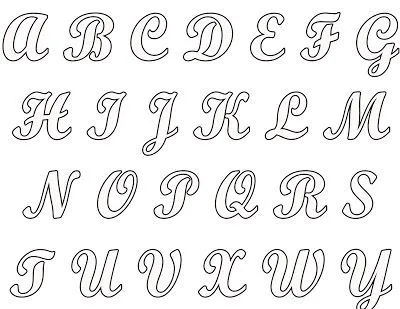 17 mejores ideas sobre Letras Cursivas en Pinterest | Alfabeto ...