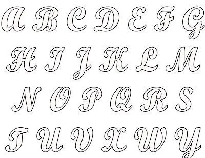 17 mejores ideas sobre Letras Cursivas en Pinterest | Alfabeto ... 17 mejores ideas sobre Letras Cursivas en Pinterest | Alfabeto ...