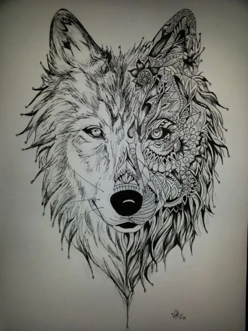 17 mejores ideas sobre Lobo Dibujo A Lapiz en Pinterest | Dibujos ...