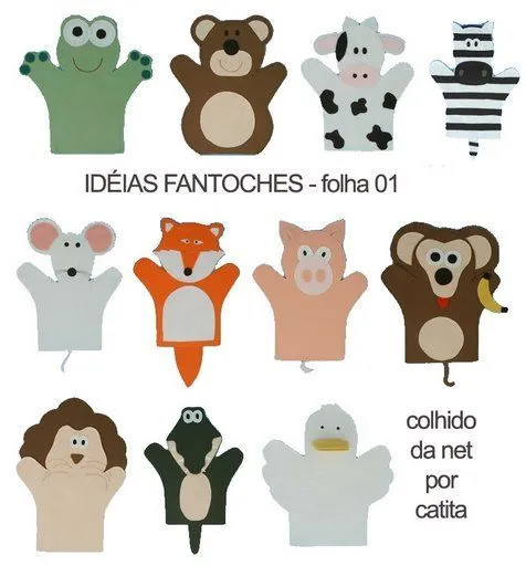 17 mejores ideas sobre Marionetas De Mano en Pinterest ...