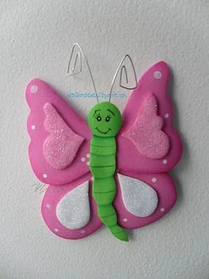 17 mejores ideas sobre Mariposas En Goma Eva en Pinterest