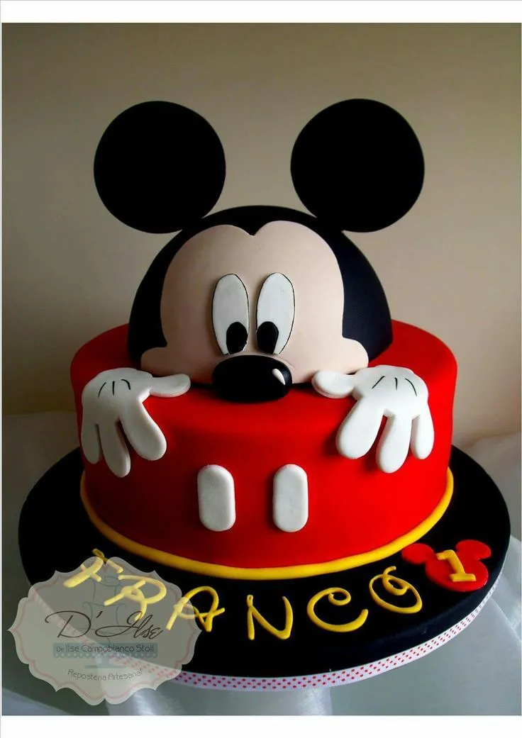 17 mejores ideas sobre Tortas De Mickey en Pinterest | Pastel de ...