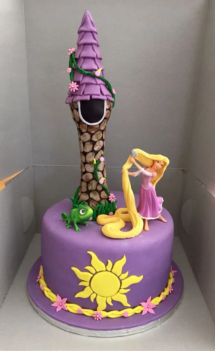 17 mejores ideas sobre Rapunzel Cake en Pinterest | Tortas del ...