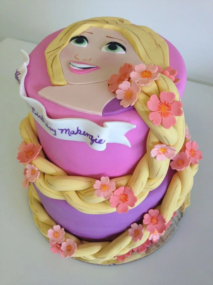 17 mejores ideas sobre Rapunzel Cake en Pinterest | Tortas del ...