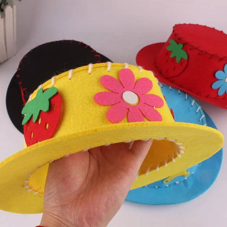 17 mejores ideas sobre Sombreros De Goma Eva en Pinterest | Gorros ...