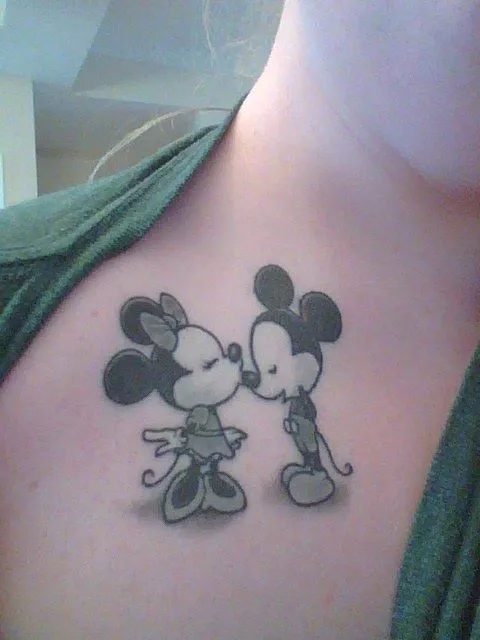 17 mejores ideas sobre Tatuajes De Mickey Mouse en Pinterest ...