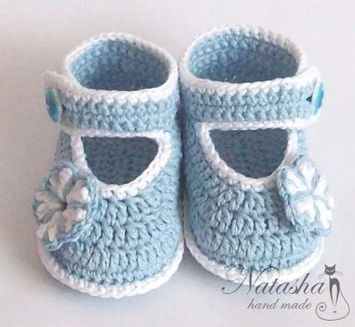 17 mejores ideas sobre Zapatos Tejidos Para Bebe en Pinterest ...