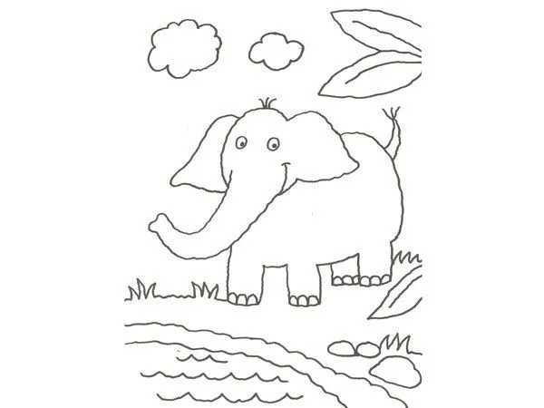 17588-4-dibujo-de-un-elefante- ...