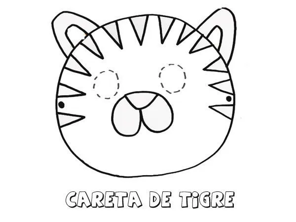Dibujos de tigres para niños - Imagui