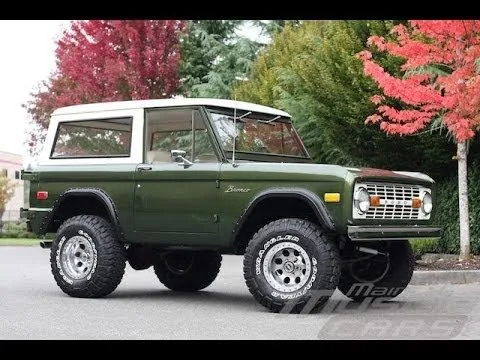 1976 Ford Bronco Dark Moss Green - YouTube