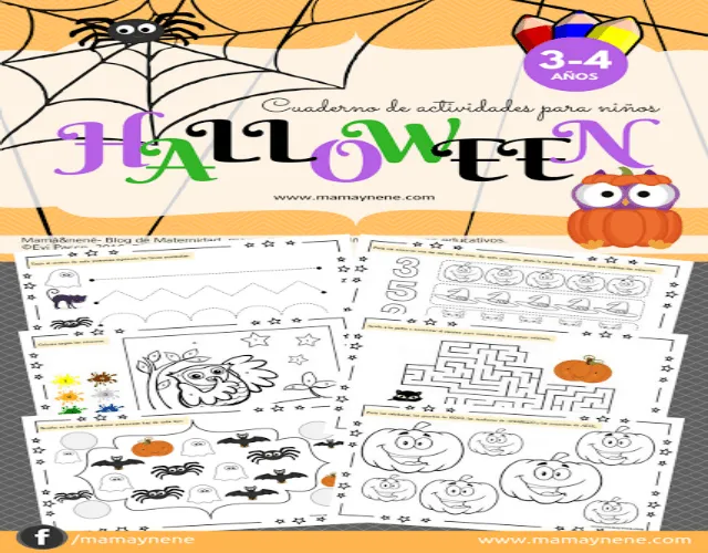 20 Actividades Educativas de Halloween para Niños | Mundo de Rukkia
